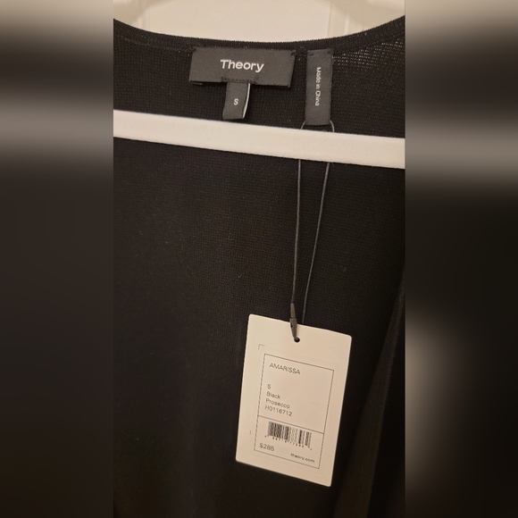 Theory | Amarissa Cropped Cardigan in black, size S - Picture 9 of 9